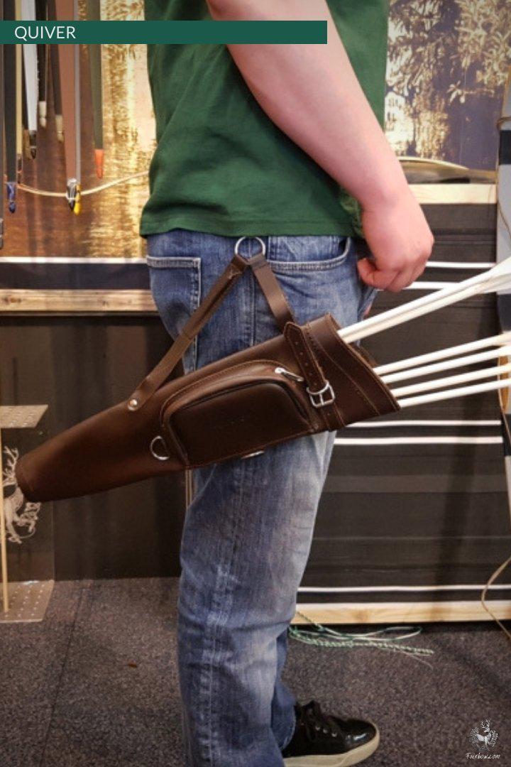 AMERICAN LONGBOW STARTER KIT, BOW, ARROWS, QUIVER, THE WHOLE SHEBANG - Image 7