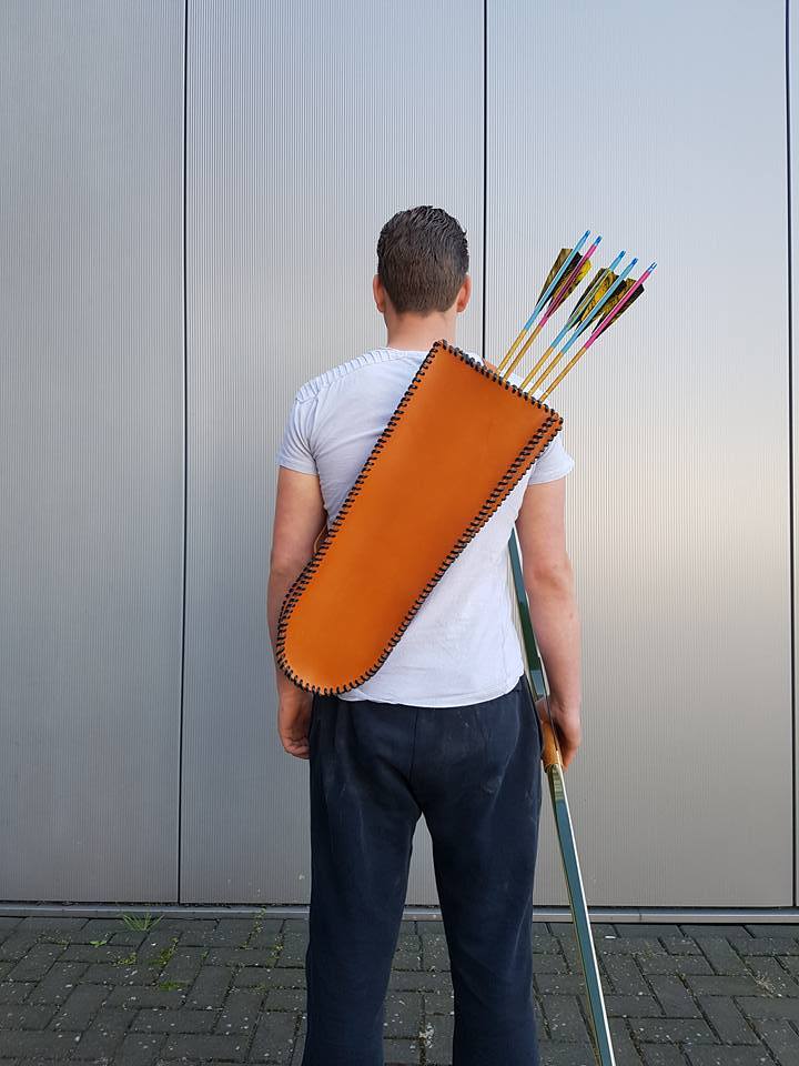 BACK QUIVER CLASSIC FLYNN STYLE ROBIN HOOD - Image 4