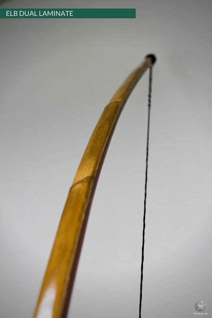 ENGLISH LONGBOW DUALLAM, GREENHEART HICKORY/BAMBOO SUPERIOR CUSTOM - Image 4