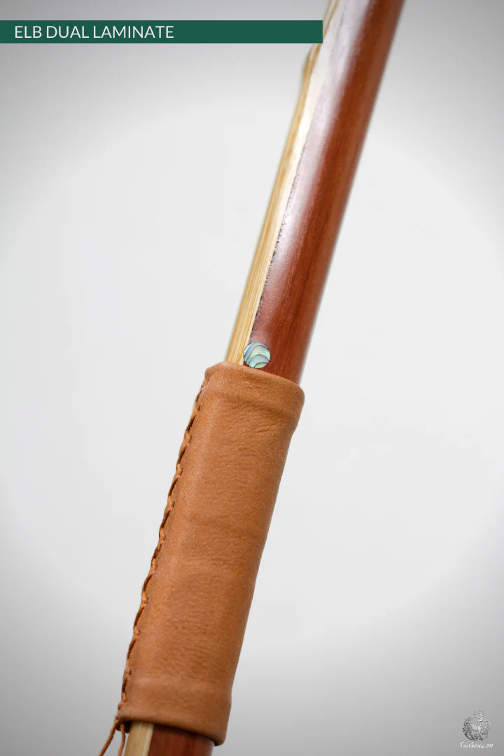 ENGLISH LONGBOW DUALLAM, GREENHEART HICKORY/BAMBOO SUPERIOR CUSTOM - Image 5