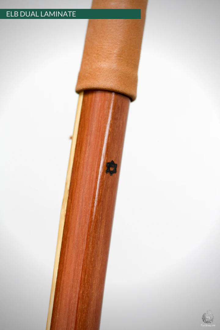 ENGLISH LONGBOW DUALLAM, GREENHEART HICKORY/BAMBOO SUPERIOR CUSTOM - Image 6