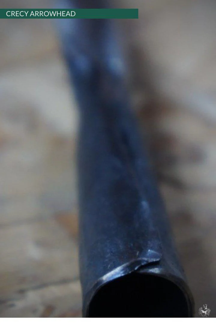 HAND FORGED HEAVY 1/2 INCH ARROWHEAD K-6 "CRECY" (per piece) - Image 3