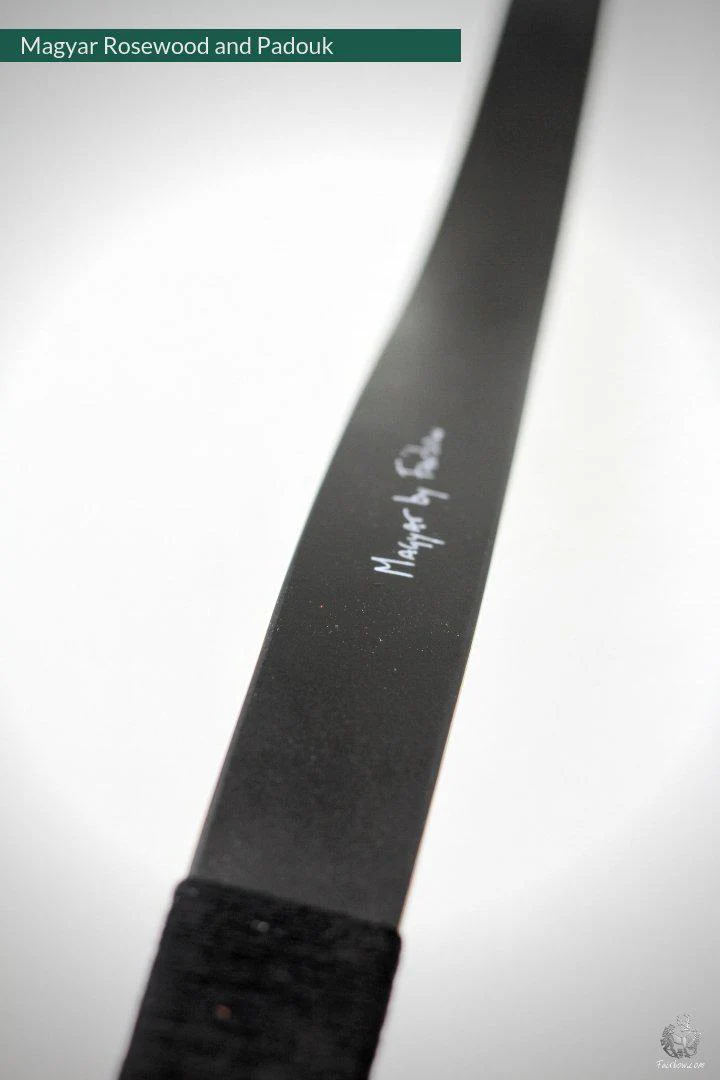 MAGYAR, 24 LBS @ 28 INCH, ROSEWOOD, PADOUK AND SUPERCORE - Image 7