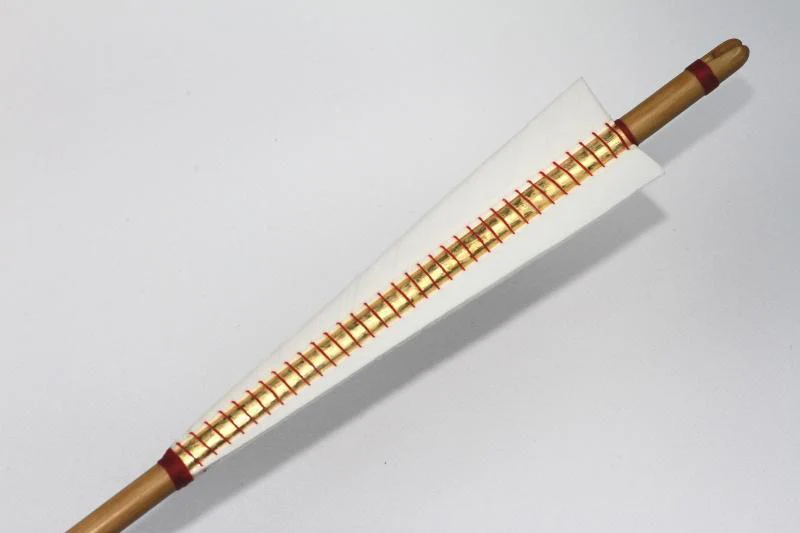 MEDIEVAL ARROW WOODEN SHAFT SELF NOCKED FULLY WHIPPED SET OF 6 ARROWS - Image 6