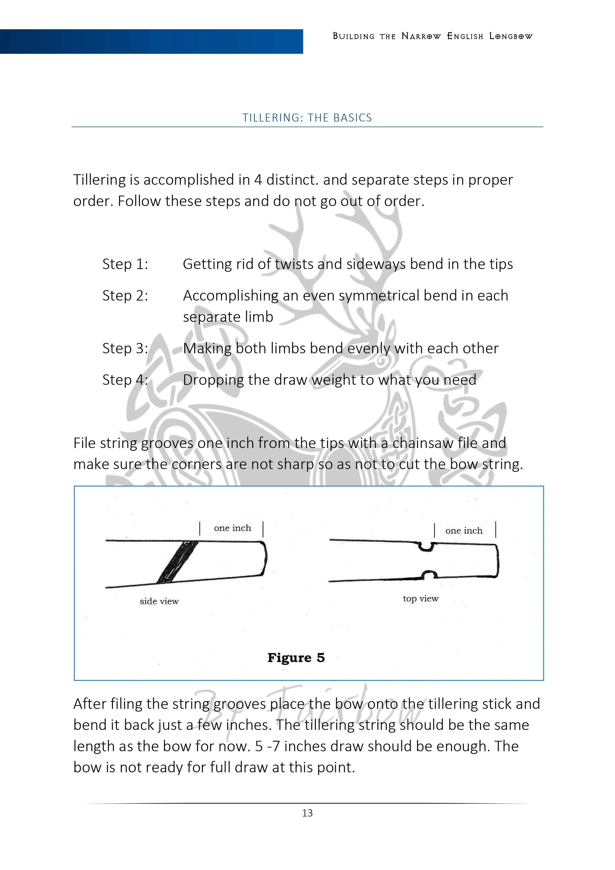 NARROW ENGLISH LONG BOW BUILDING INSTRUCTIONS MADE  SIMPLE - Image 3