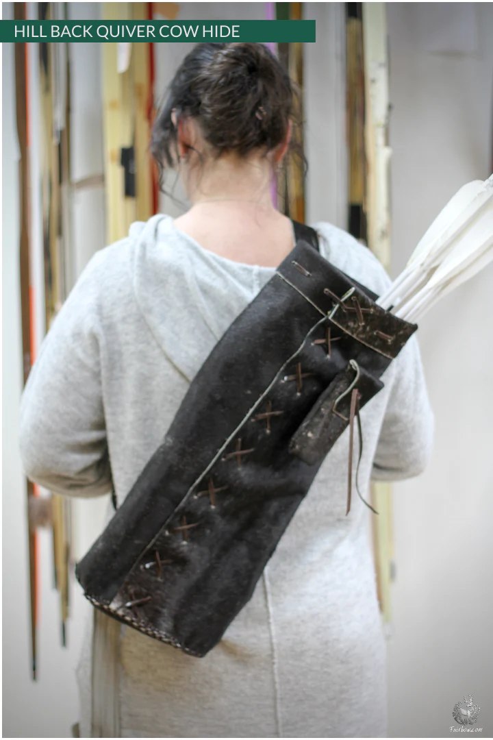 REBEL BACK QUIVER CLASSIC HILL STYLE SOFT LEATHER QUIVER - Image 15