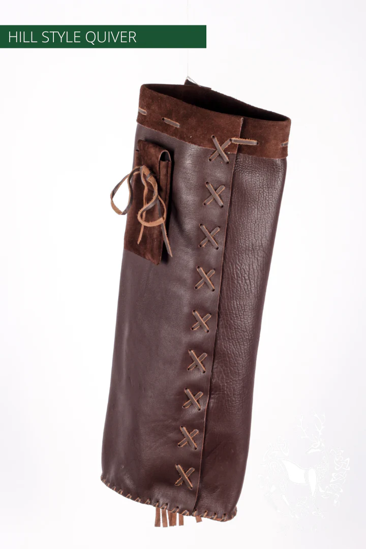 REBEL BACK QUIVER CLASSIC HILL STYLE SOFT LEATHER QUIVER - Image 21