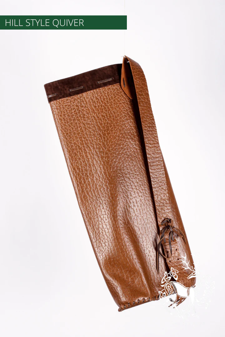 REBEL BACK QUIVER CLASSIC HILL STYLE SOFT LEATHER QUIVER - Image 3