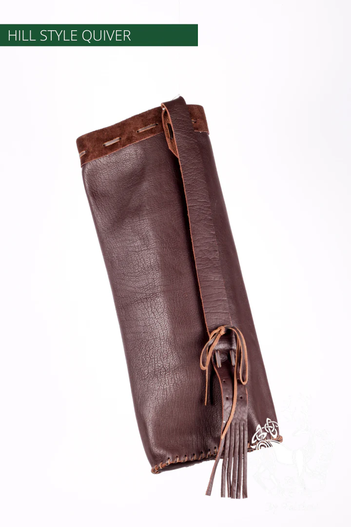 REBEL BACK QUIVER CLASSIC HILL STYLE SOFT LEATHER QUIVER - Image 5