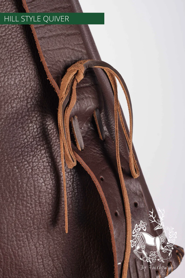REBEL BACK QUIVER CLASSIC HILL STYLE SOFT LEATHER QUIVER - Image 6