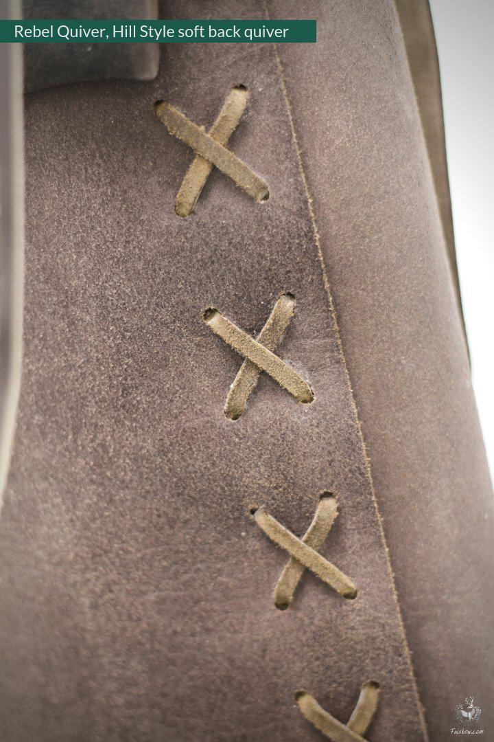 REBEL BACK QUIVER CLASSIC HILL STYLE SOFT LEATHER QUIVER - Image 9