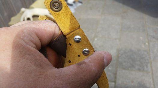 REBEL GLOVE LEATHER ARCHERY GLOVE HILL STYLE - Image 3