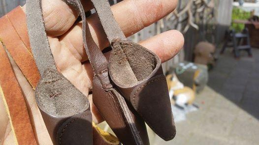 REBEL GLOVE LEATHER ARCHERY GLOVE HILL STYLE - Image 5