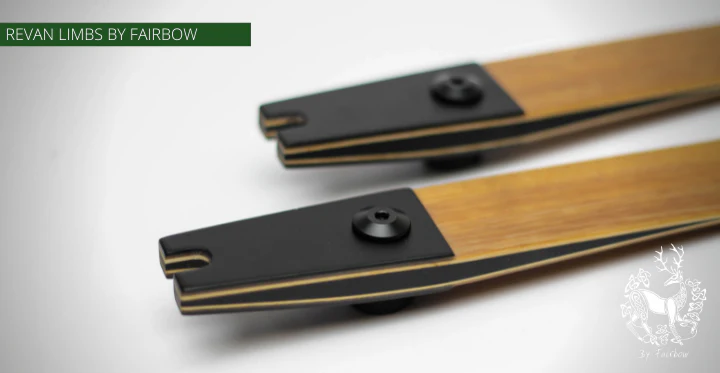 REVAN BY FAIRBOW ILF RECURVE LIMBS WOOD FINISH - Image 3