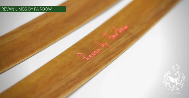 REVAN BY FAIRBOW ILF RECURVE LIMBS WOOD FINISH - Image 5