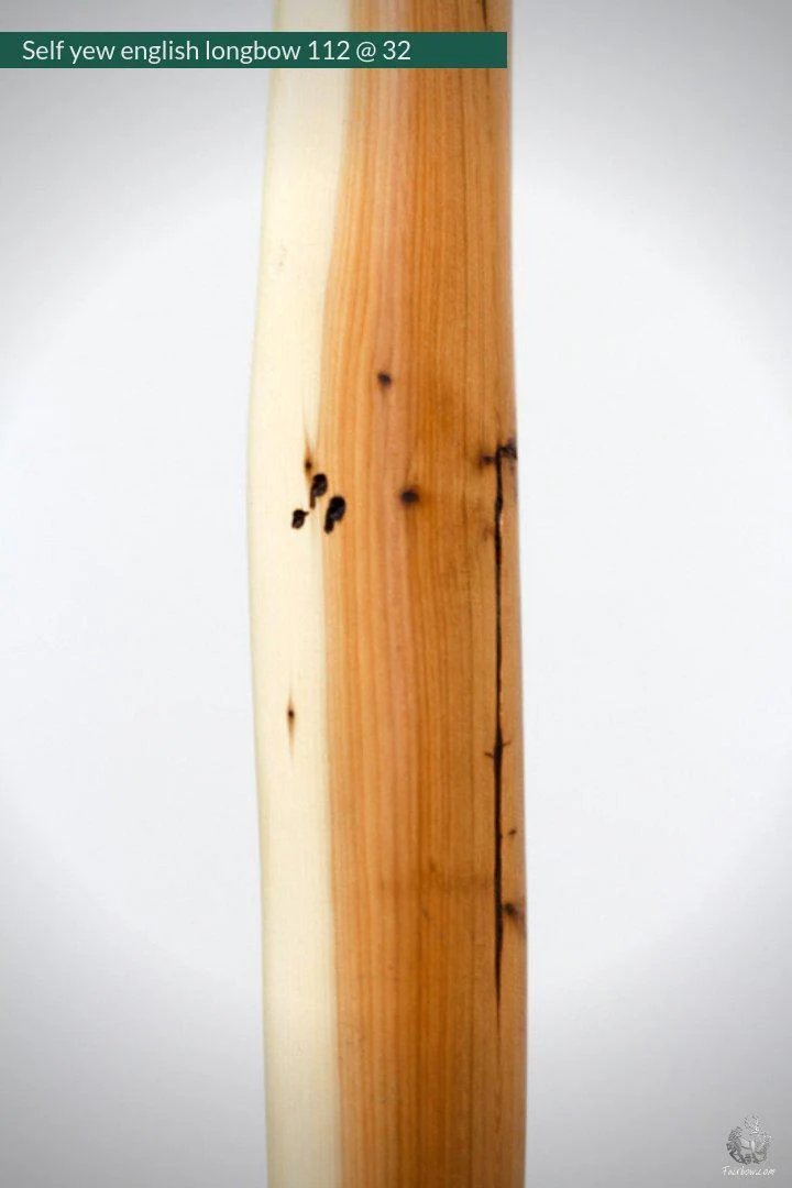 SELF YEW ENGLISH LONGBOW, WARBOW,  92 LBS @ 28 INCH, 112 @ 32 INCH - Image 4