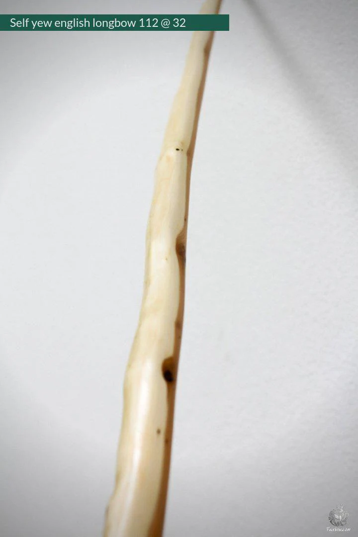 SELF YEW ENGLISH LONGBOW, WARBOW,  92 LBS @ 28 INCH, 112 @ 32 INCH - Image 5