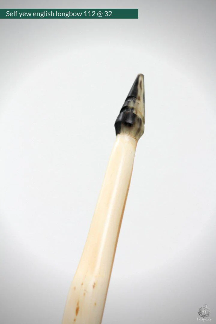 SELF YEW ENGLISH LONGBOW, WARBOW,  92 LBS @ 28 INCH, 112 @ 32 INCH - Image 6