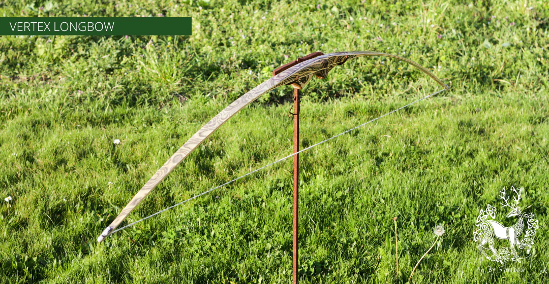 THE VERTEX BOW  66" CLEAR BACKING OVER CURLY BIRCH 30 LBS @ 28 INCH RH - Image 8