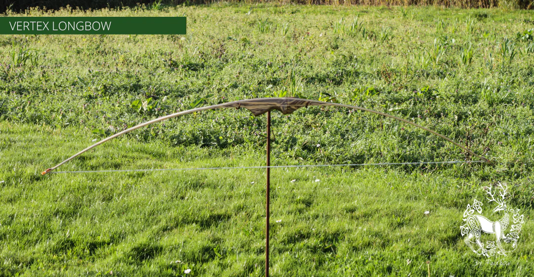 THE VERTEX BOW  66" CLEAR BACKING OVER EBONY 30 LBS @ 28 INCH RH - Image 9