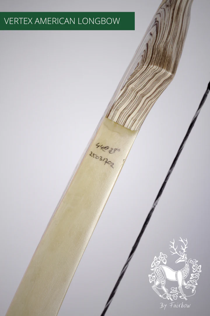 THE VERTEX BOW  68" CLEAR BACKING OVER BIRDSEYE MAPLE 44 LBS @ 28 INCH RH - Image 5