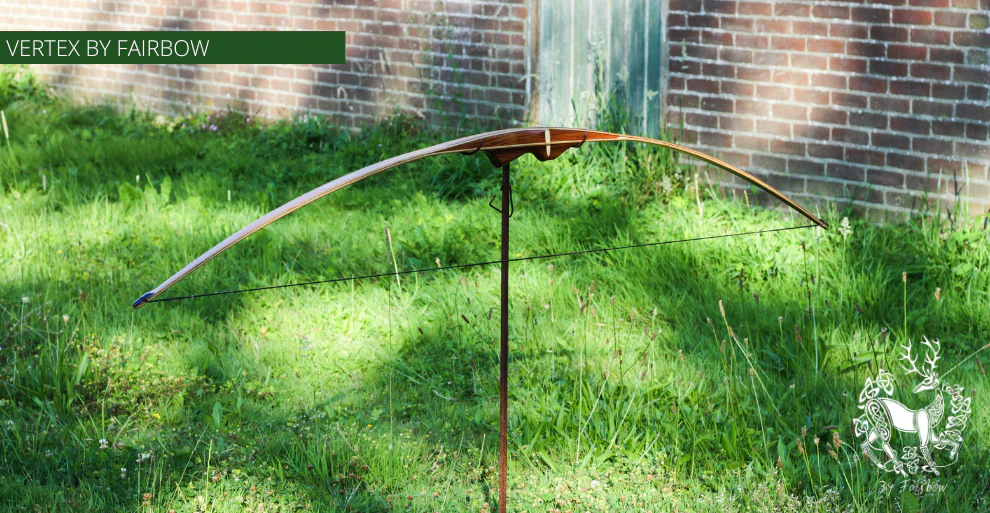 THE VERTEX BOW R-D 64" TIGERWOOD, BAMBOO-GLASS 47 LBS @ 28 INCH RH - Image 7