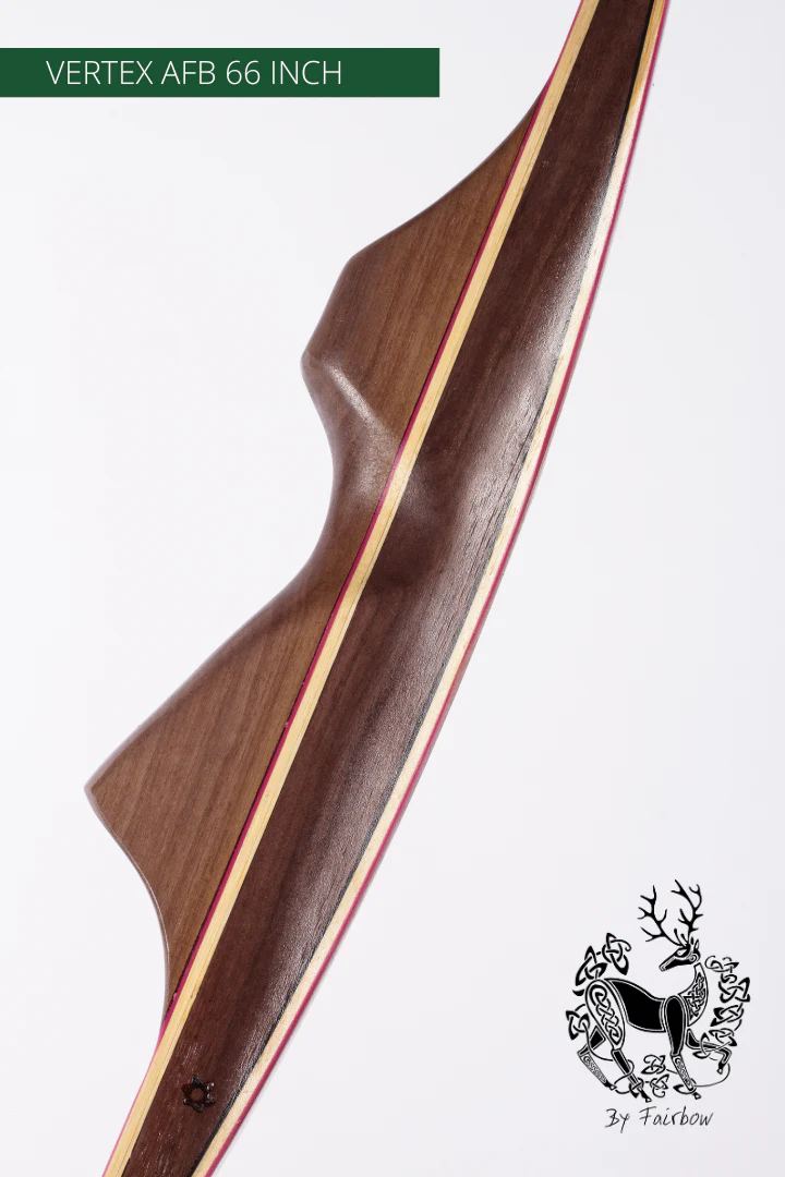 THE VERTEX BOW R-D 66" MANSONIA, BAMBOO-GLASS 39 LBS @ 28 INCH RH - Image 3