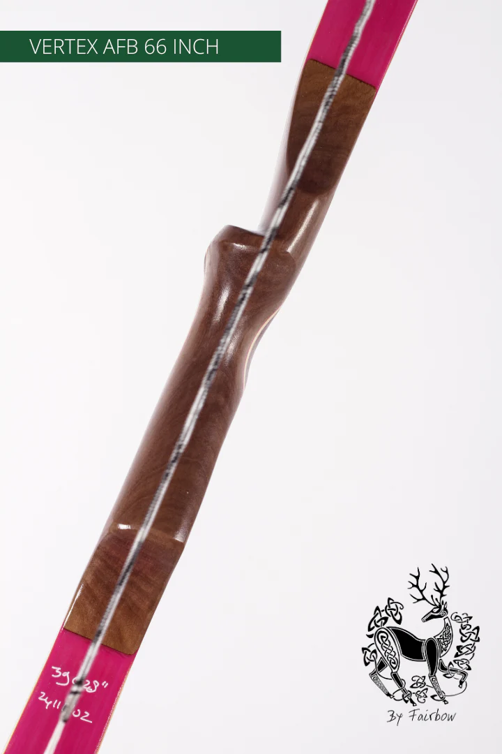 THE VERTEX BOW R-D 66" MANSONIA, BAMBOO-GLASS 39 LBS @ 28 INCH RH - Image 4