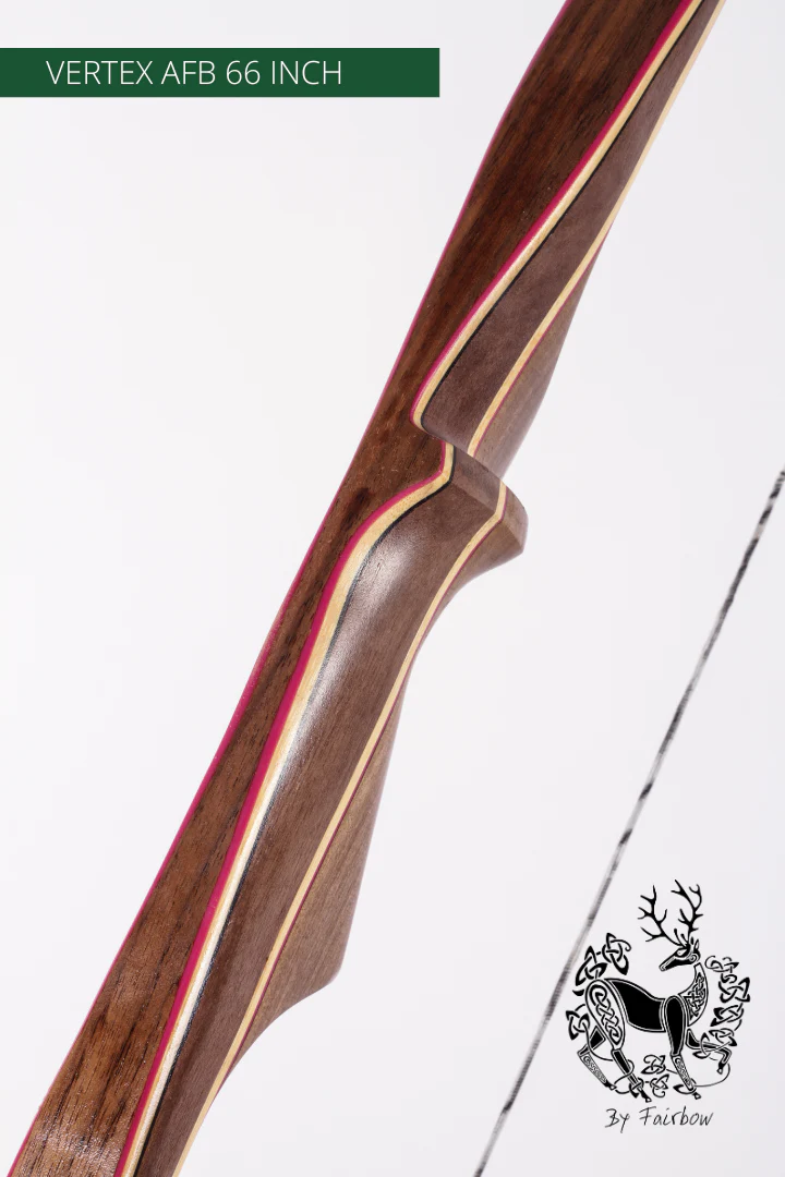 THE VERTEX BOW R-D 66" MANSONIA, BAMBOO-GLASS 39 LBS @ 28 INCH RH - Image 5