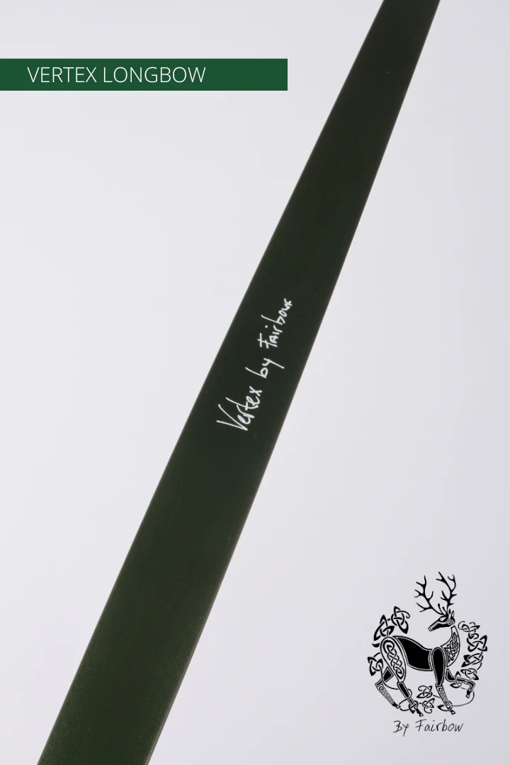 THE VERTEX BOW R-D 68" PURPLE AND GREEN, BAMBOO-GLASS 31 LBS @ 28 INCH RH - Image 3