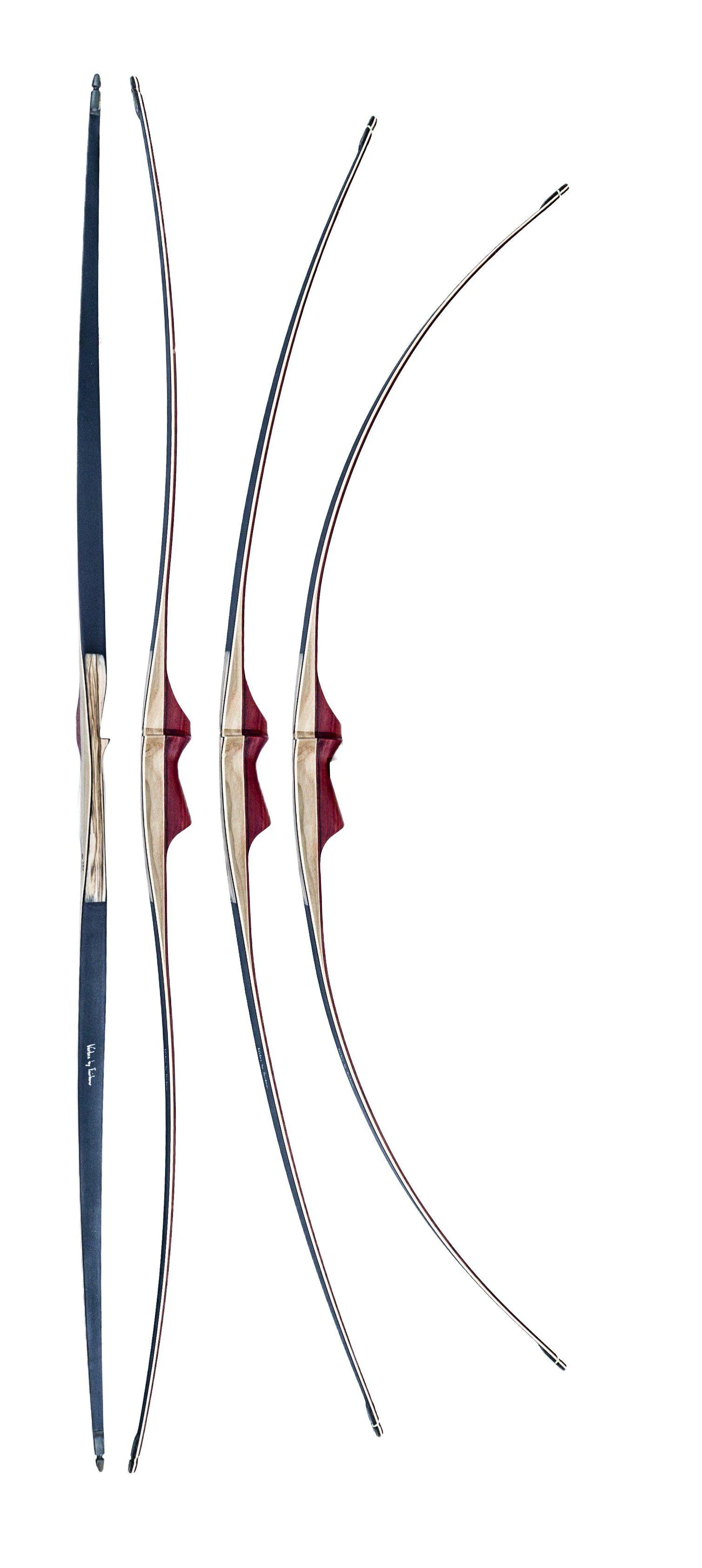 THE VERTEX BOW R-D 68" PURPERHEART AND BLACK, BAMBOO-GLASS 50 LBS @ 28 INCH RH - Image 5