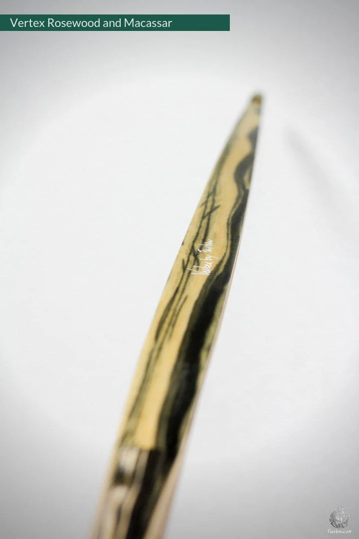 THE VERTEX BOW R-D 68" ROSEWOOD AND BLACK BAMBOO-GLASS 44 LBS @ 28 INCH RH - Image 6