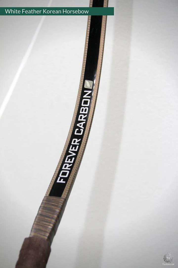 WHITE FEATHER KOREAN HORSEBOW 48"-53" - Image 3