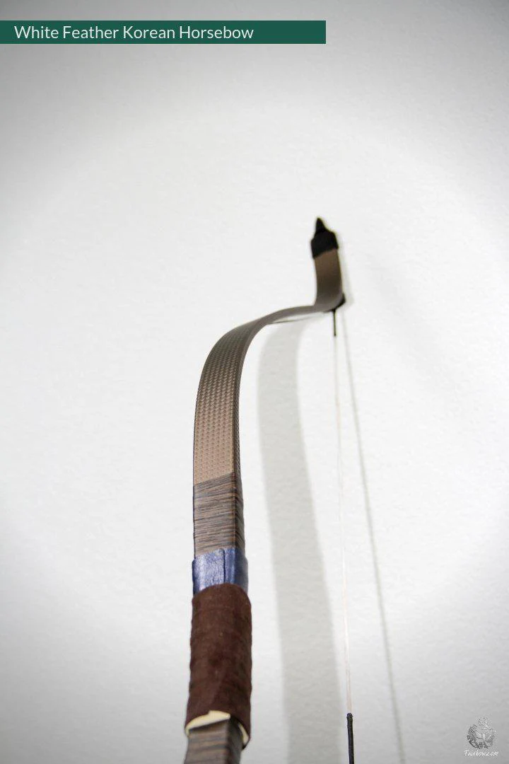 WHITE FEATHER KOREAN HORSEBOW 48"-53" - Image 7